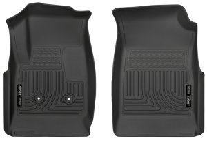 Chevrolet Colorado Floor Mats - Front - Husky Liners - WeatherBeater WB Series - Black - `15-`27